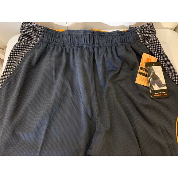 NEW AND1  Men's Sz L Long Mesh‎ Basketball Shorts Gray NWT - Picture 5 of 7